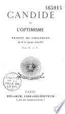 Candide ou l'optimisme