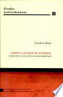 Canetti lecteur de Stendhal