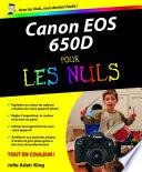 Canon EOS 650D Pour les Nuls