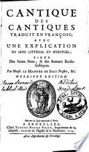 Canticum canticorum franz