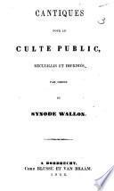 Cantiques pour le culte public
