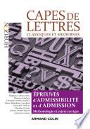 CAPES de Lettres - 3éd.