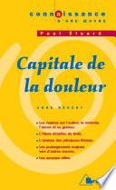 Capitale de la douleur - P. Éluard