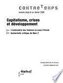 Capitalisme, crises et développement