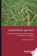 Capitalismes agraires
