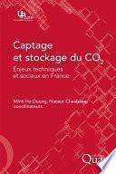 Captage et stockage du CO2