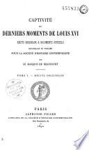Captivité et derniers moments de Louis XVI