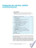 Carbonate de Calcium, Additif Multifonctionnel