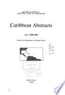 Caribbean Abstracts