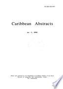 Caribbean Abstracts