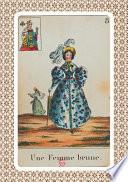 Carnet Blanc, Cartomancie, Femme Brune, 18e Siècle