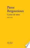 Carnet de notes 2016-2020