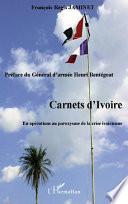Carnets d'ivoire