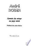 Carnets de retour au pays natal
