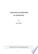 Carnivores quaternaires de Bourgogne
