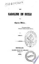 Caroline en Sicile par Charles Didier