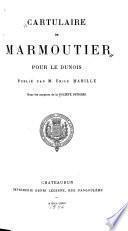 Cartulaire de Marmoutier pour le Dunois