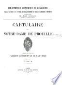 Cartulaire de Notre-Dame de Prouille