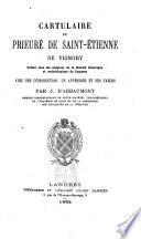 Cartulaire du prieuré de Saint-Étienne de Vignory