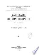 Cartulario de Don Felipe III, Rey de Francia