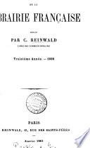 Catalogue annuel de la librairie française