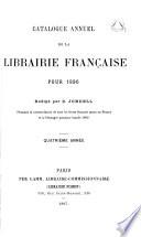 Catalogue annuel de la librairie française