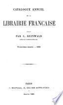 Catalogue annuel de la librairie française