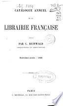 Catalogue Annuel de la Librairie Française