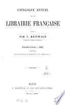 Catalogue annuel de la librairie française pour