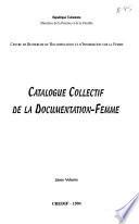 Catalogue collectif de la documentation-femme
