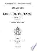 Catalogue de l'histoire de France