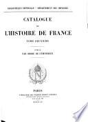 Catalogue de l'histoire de France