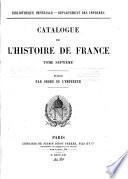 Catalogue de l'Histoire de France