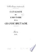 Catalogue de l'histoire de la Grande-Bretagne