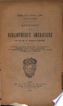 Catalogue de la bibliothèque américaine de feu M.E. Eugène Goupil