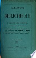 Catalogue de la bibliothèque de feu M. Charles Jean de Decker, archiprêtre et vicaire général du diocèse de Gand