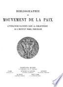Catalogue de la bibliothèque de l'Institut Nobel norvégien
