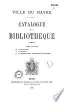 Catalogue de la bibliothèque