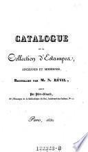 Catalogue de la collection d'estampes anciennes et modernes