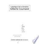 Catalogue de la donation Gilberte Cournand