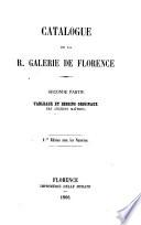 Catalogue de la R. Galerie de Florence