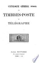 Catalogue de timbres-poste et télégraphe