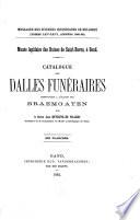 Catalogue des dalles funéraires retrouvées à l'écluse des Braemgaeten