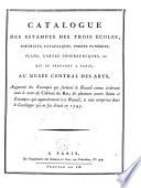 Catalogue des estampes qui se trouvent à Paris, au Musée central des arts