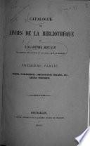 Catalogue des livres de la bibliothèque de l'Académie royale des sciences, des lettres et des beaux-arts de Belgique ...: ptie. Sociétés, établissements, administrations publiques, etc., recueils périodiques