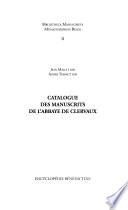 Catalogue des manuscrits de l'Abbaye de Clervaux