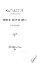 Catalogue des plantes vasculaires de la flore du bassin du Rhône