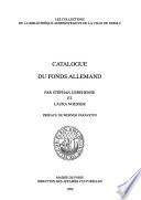 Catalogue du fonds allemand