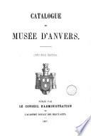 Catalogue du Musée d'Anvers