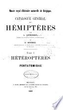 Catalogue général des hémiptères
